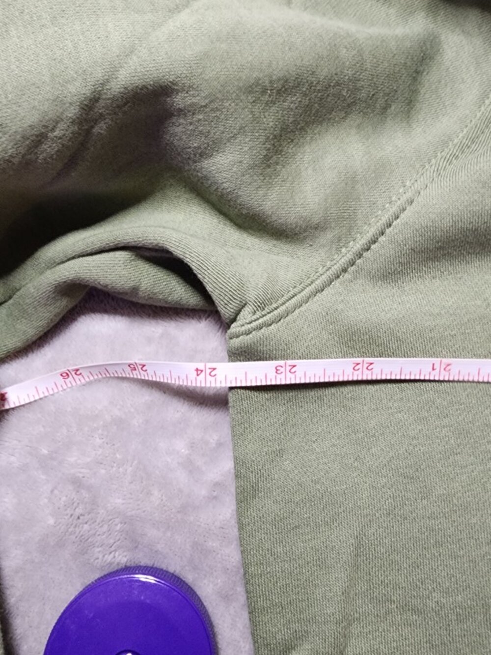 *NWT* Men's Olive Green Large Goodfellow Zipper Hoodie - Picture 10 of 16
